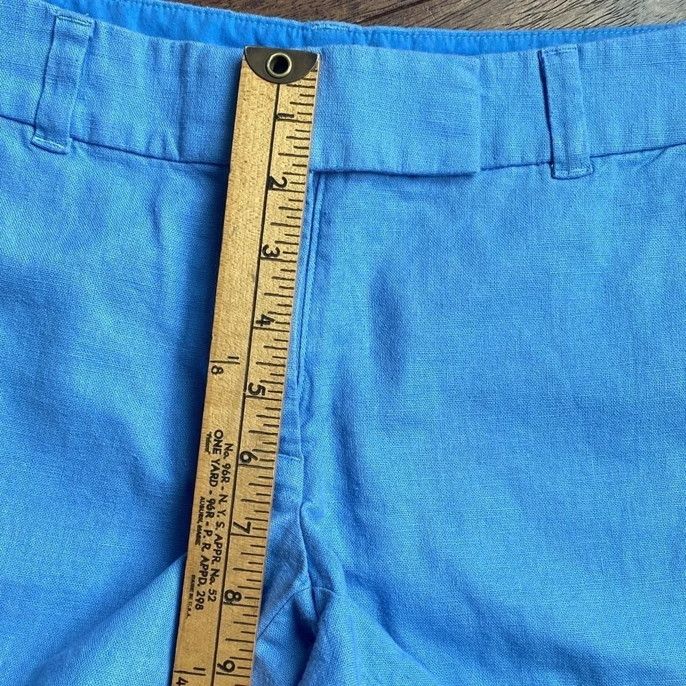 J. Crew Azure Scallop Shorts
